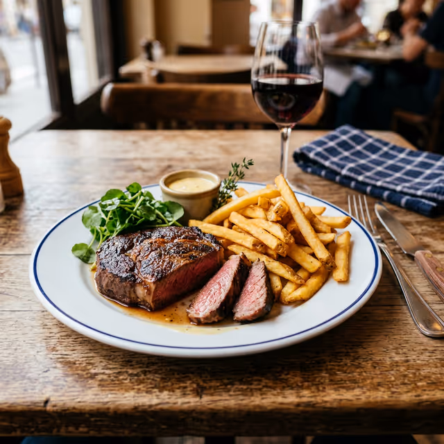 Plat traditionnel brasserie